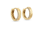 Zlaté náušnice kruhy KRU261012