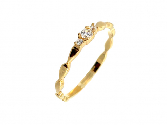 Zlatý prsteň PR24422
