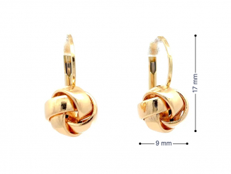 Zlaté náušnice NUP25915