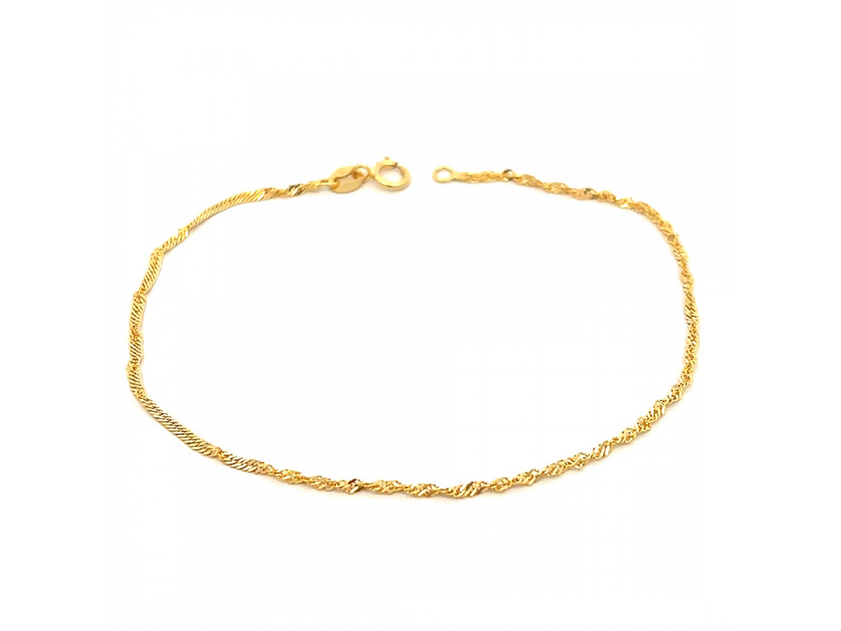 Zlatý náramok singapur ZN2470718