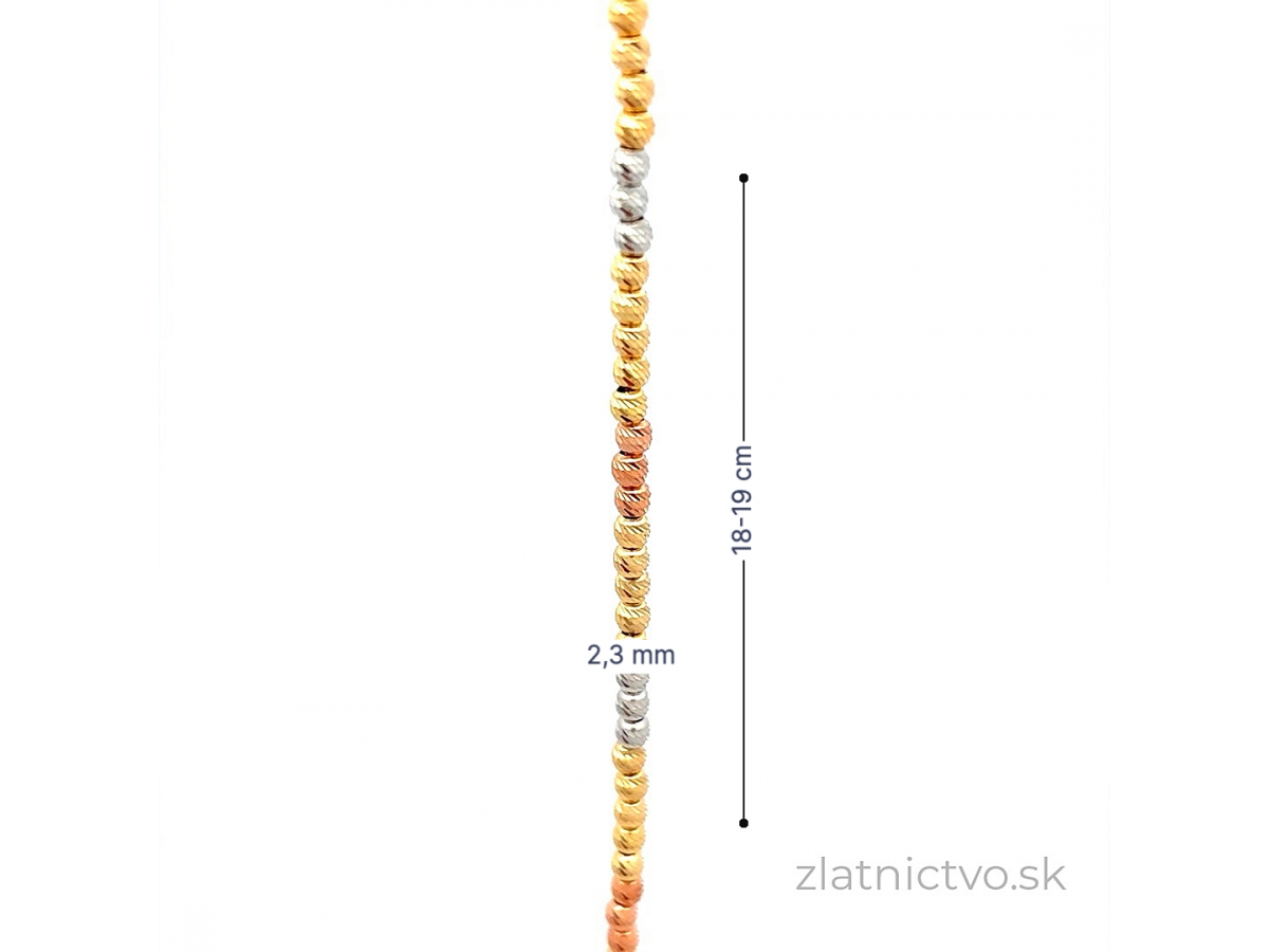 Zlatý náramok ZN241205
