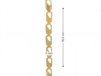 Zlatý náramok ZN25213