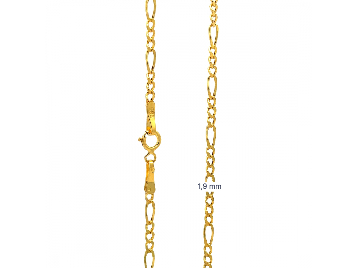 Zlatá retiazka Figaro ZR2581155