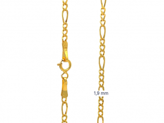 Zlatá retiazka Figaro ZR2581155