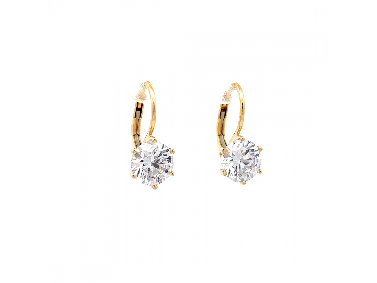 Zlaté náušnice NUP25903