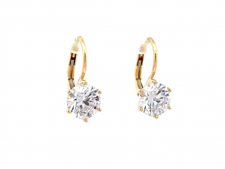 Zlaté náušnice NUP25903