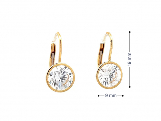 Zlaté náušnice NUP25906