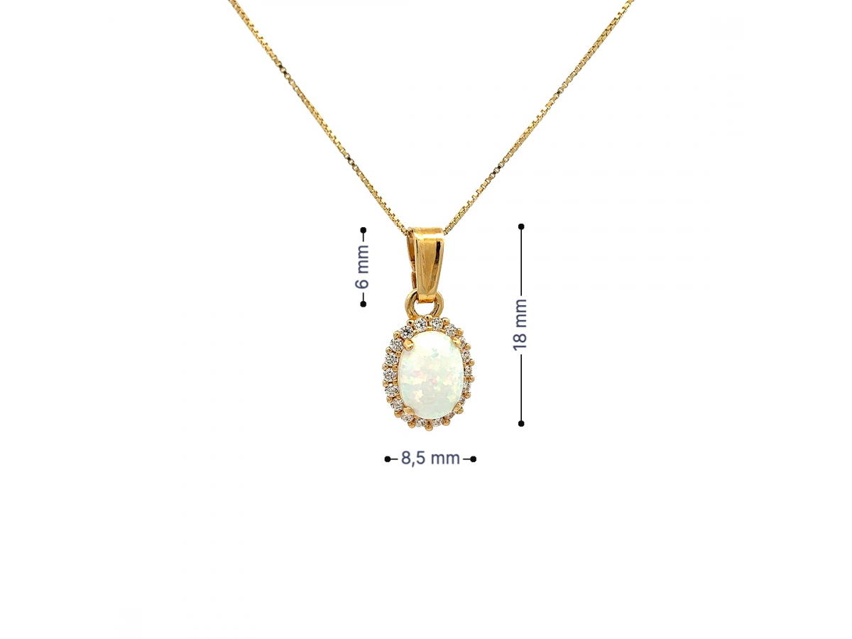 Zlatý prívesok PRI25902