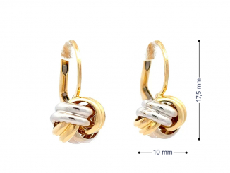 Zlaté náušnice NUP25919