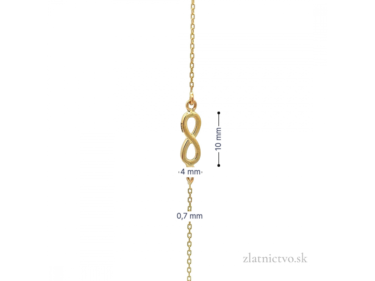 Zlatý náramok ZN25901