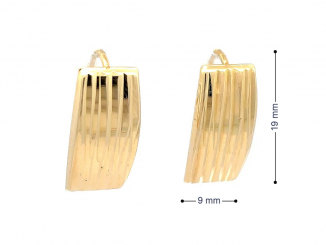 Zlaté náušnice NUP25924