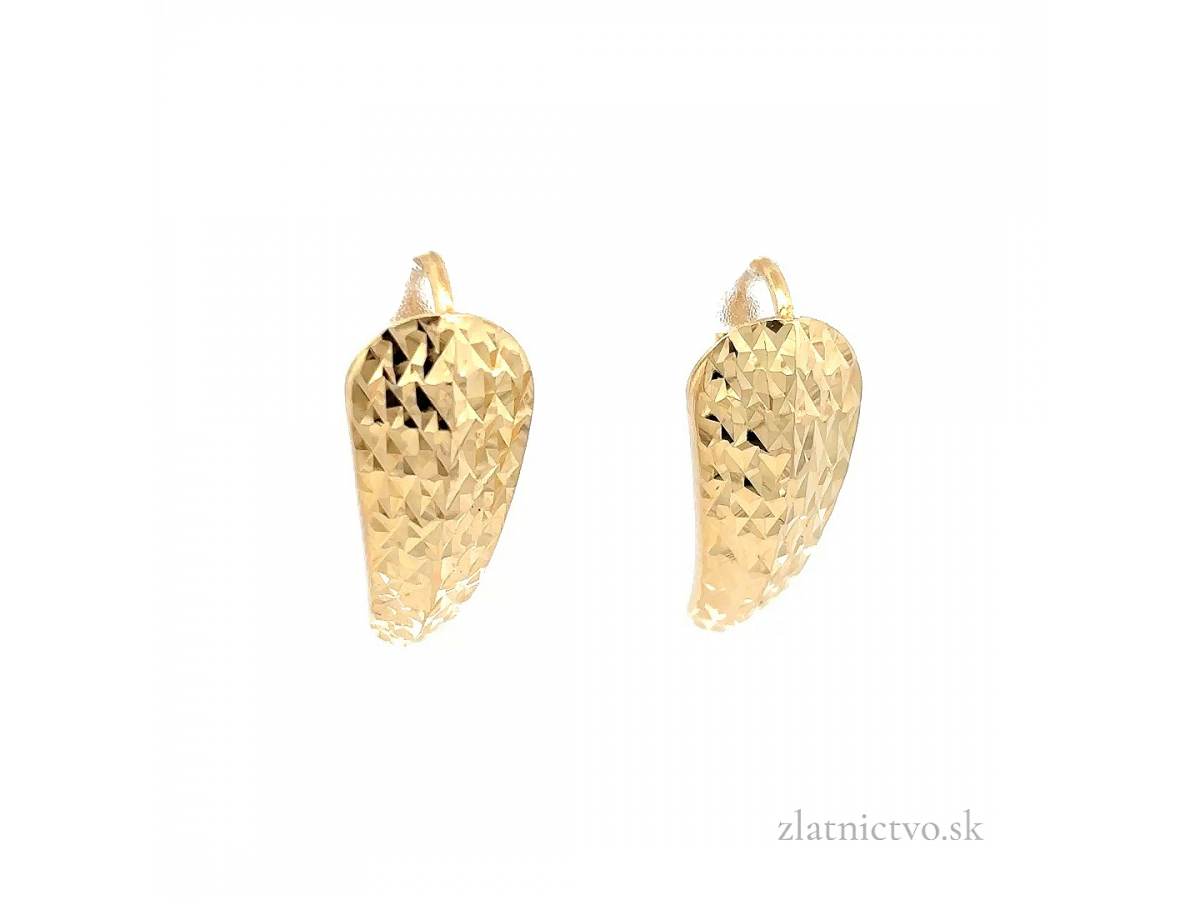 Zlaté náušnice NUP25925