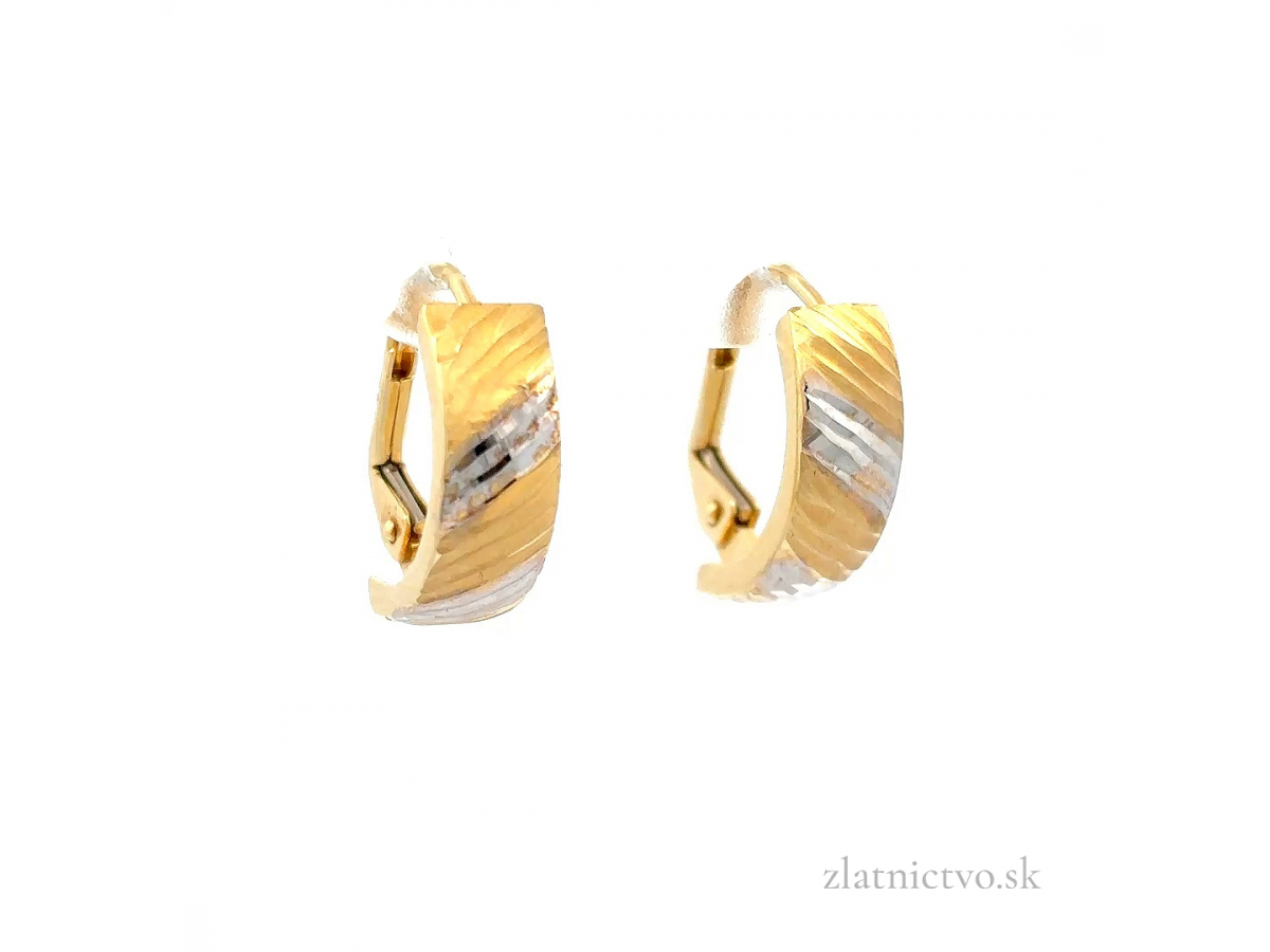 Zlaté náušnice NUP25927