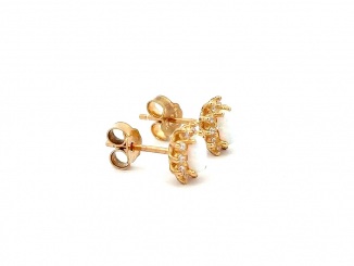 Zlaté náušnice DOP25904