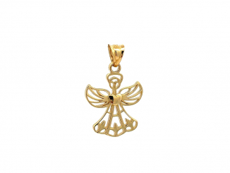 Zlatý prívesok anjel PRI251007