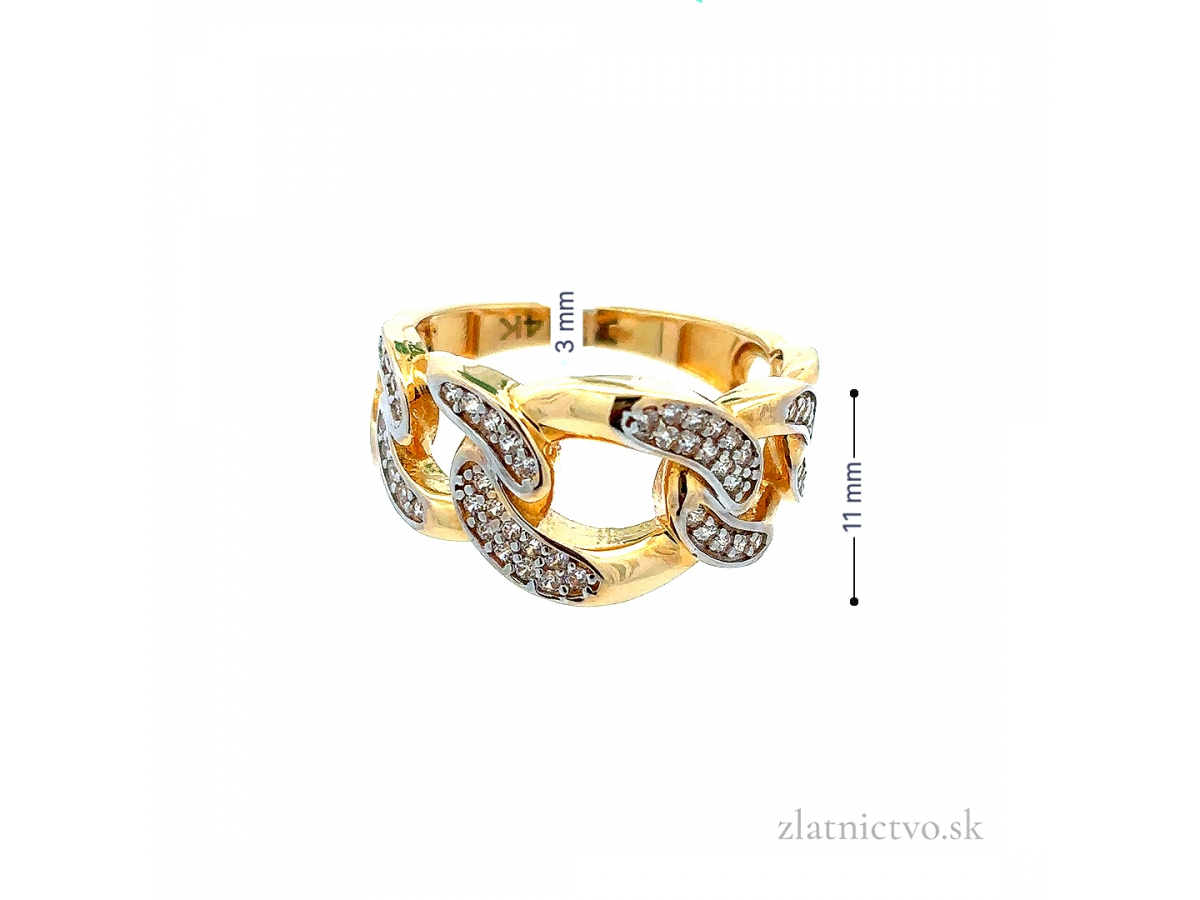 Zlatý prsteň PR251035