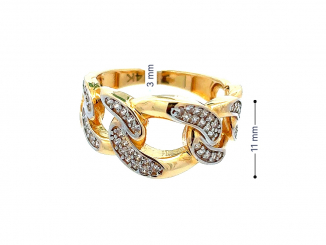 Zlatý prsteň PR251035