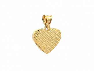 Zlatý prívesok srdce PRI251101