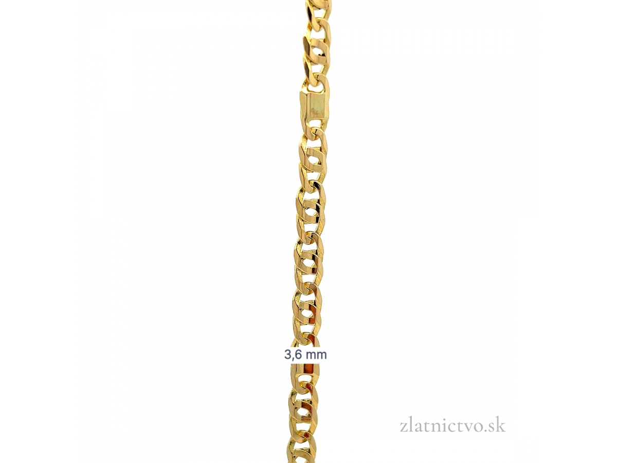 Zlatý náramok ZN251101