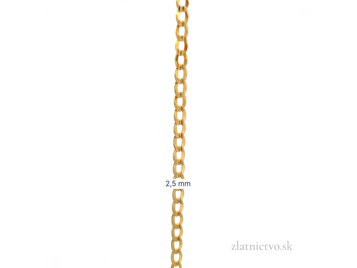 Zlatý náramok ZN251103