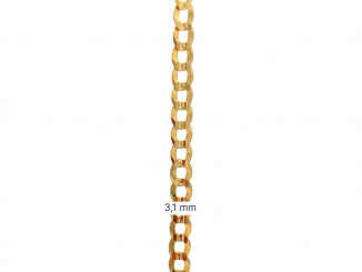 Zlatý náramok ZN251104