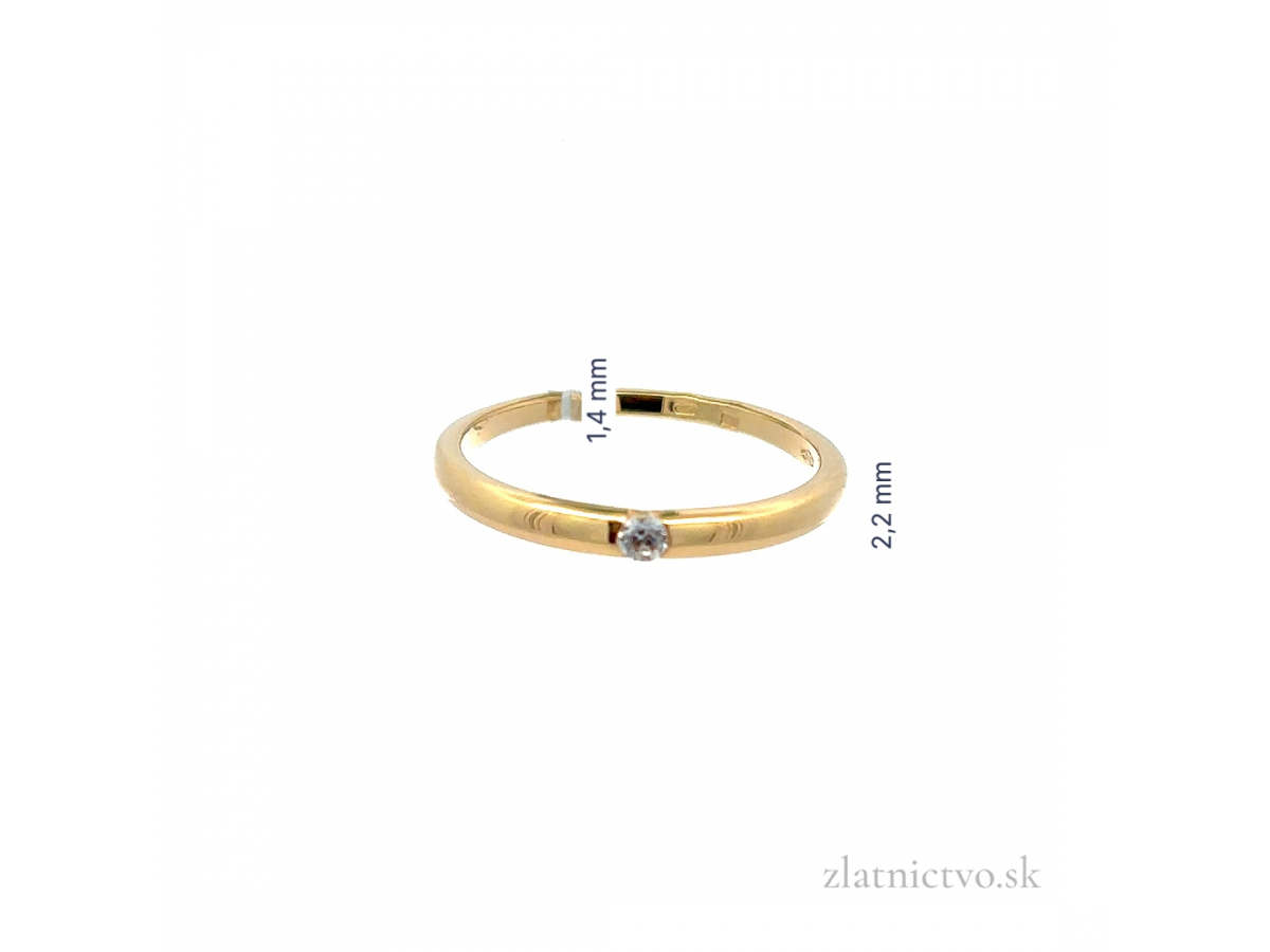 Zlatý prsteň PR251103