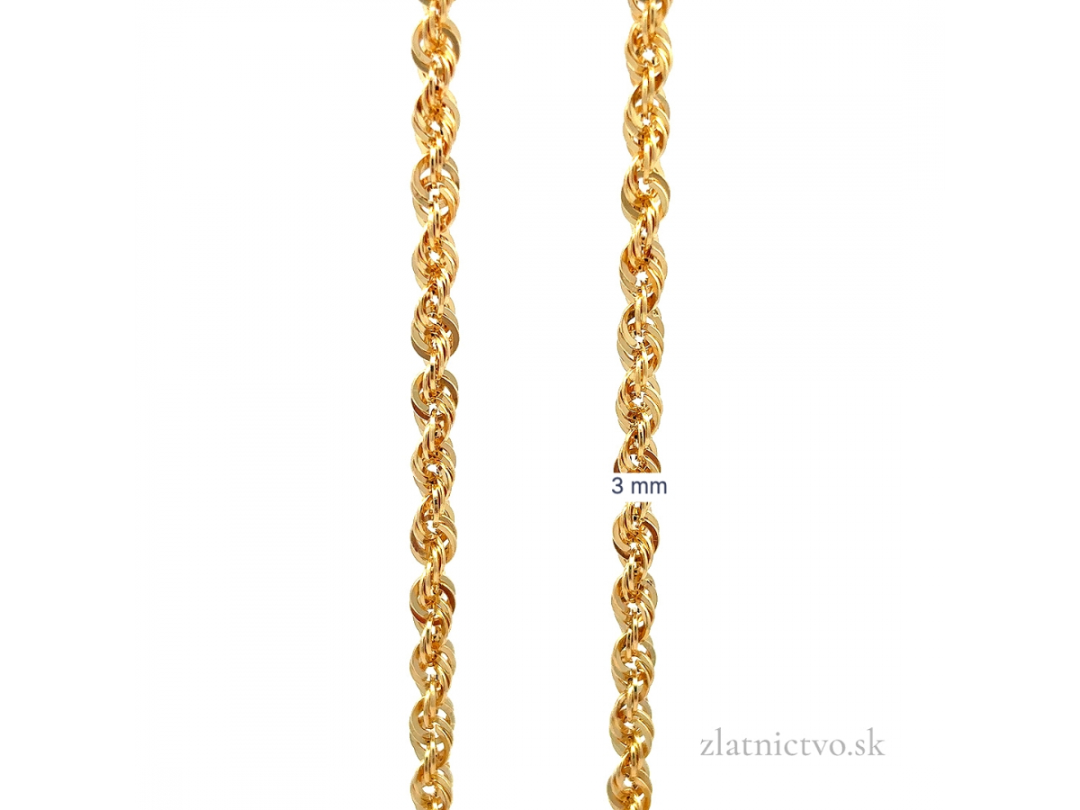 Zlatá retiazka valis ZR25110245