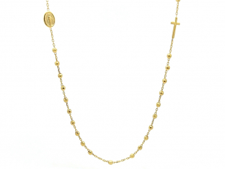 Zlatá retiazka ruženec ZR251108