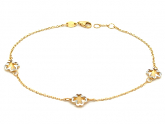 Zlatý náramok ZN26302