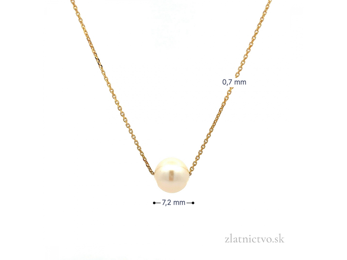 Zlatá retiazka s príveskom RSP251102