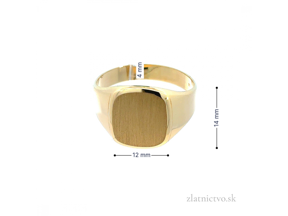 Zlatý pánsky prsteň PP251103