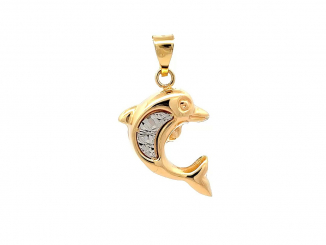 Zlatý prívesok delfín PRI251103