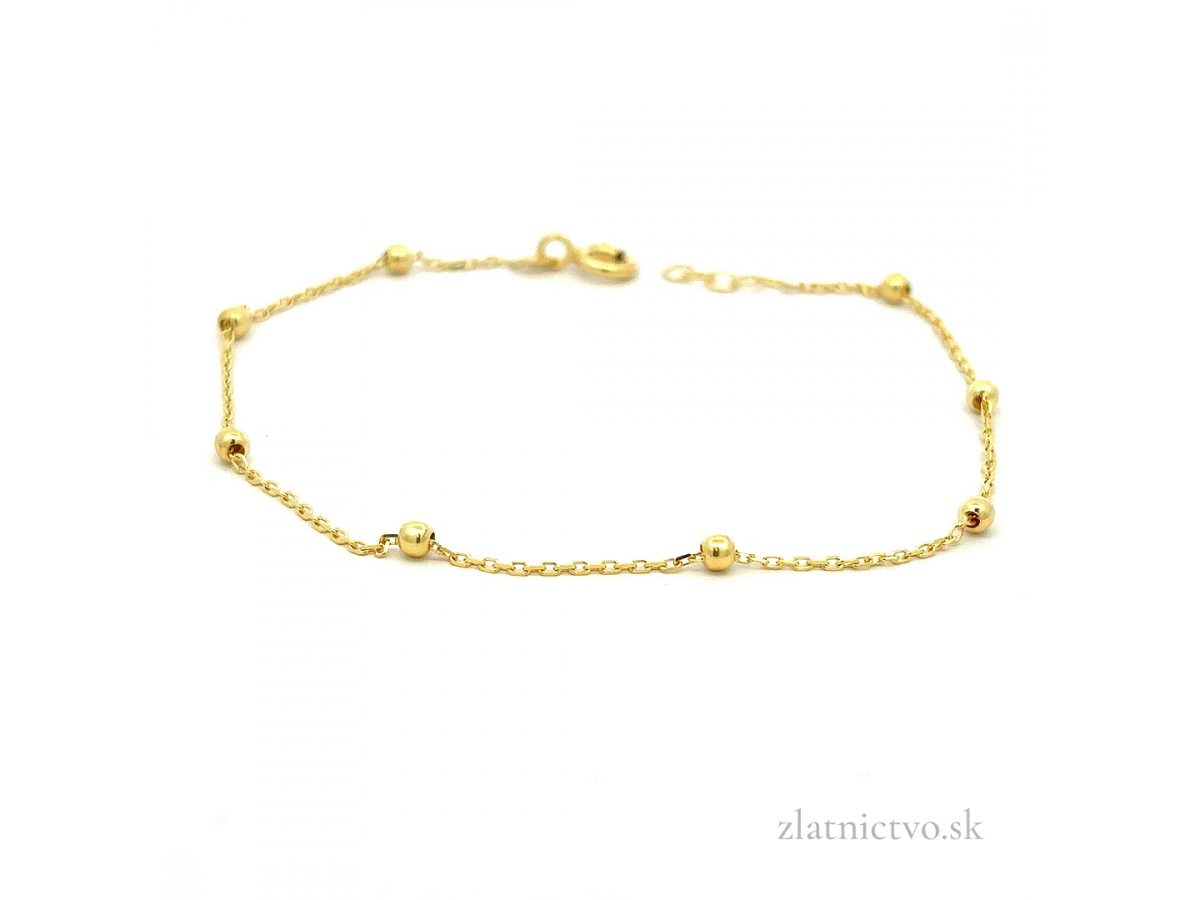 Zlatý náramok ZN251109