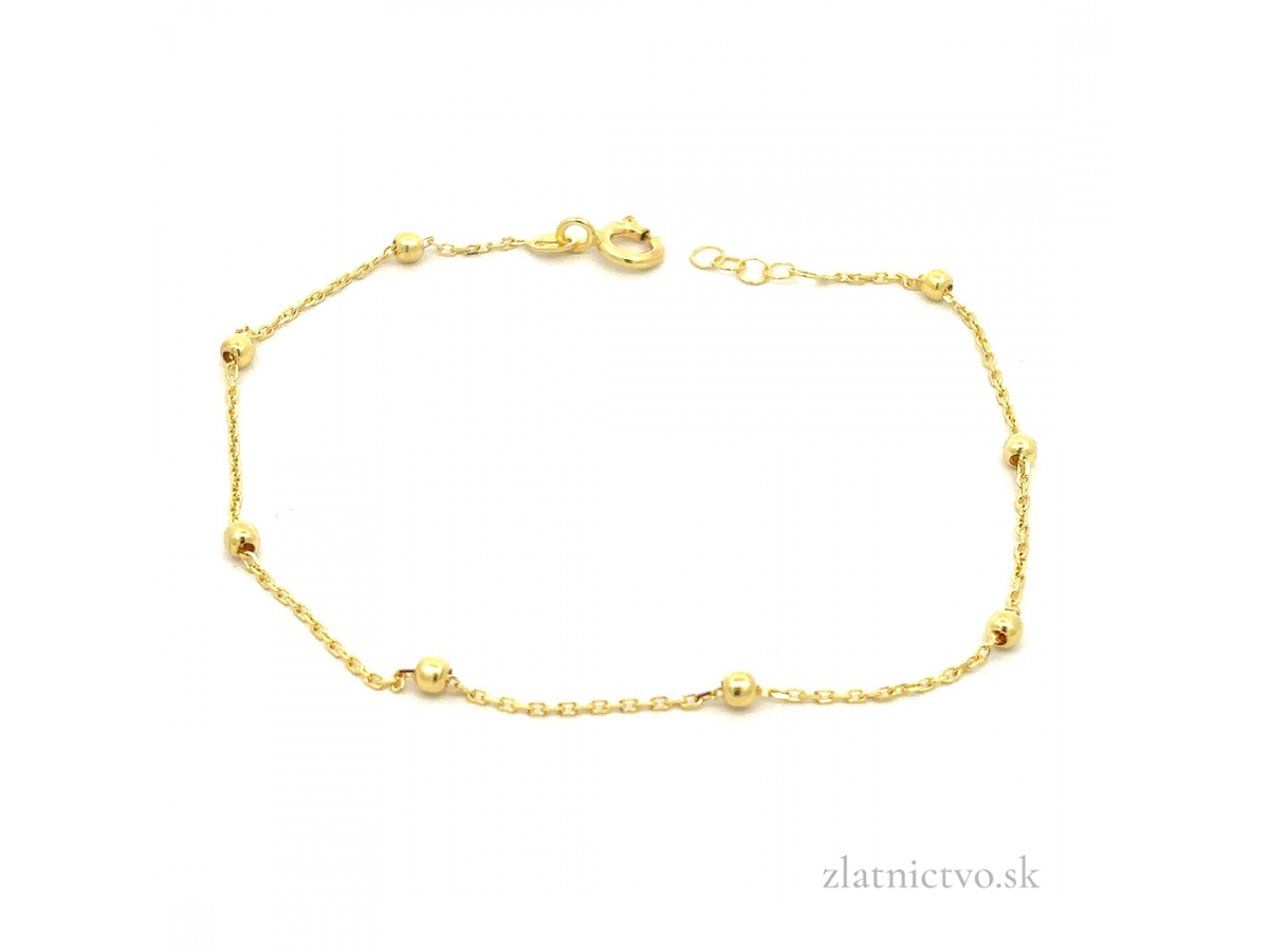 Zlatý náramok ZN251109