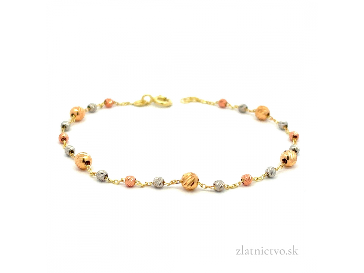 Zlatý náramok ZN251110