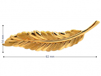 Zlatá brošňa BR2506