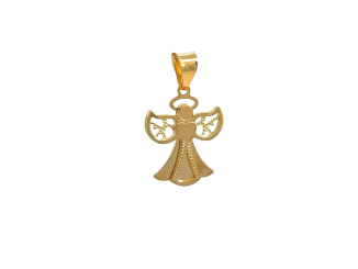 Zlatý prívesok anjel PRI26401