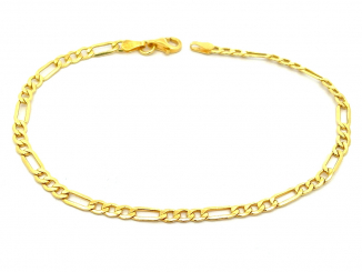 Zlatý náramok Figaro ZN251130