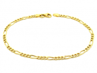 Zlatý náramok Figaro ZN251131