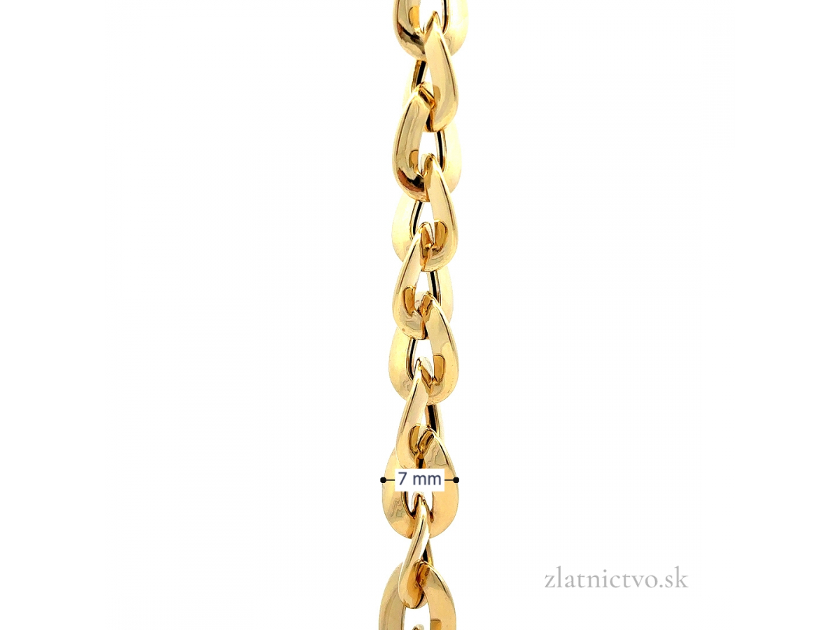 Zlatá retiazka ZR251201