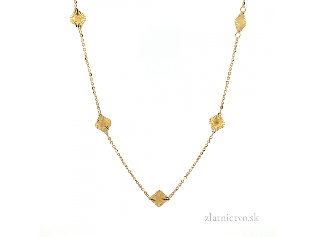 Zlatá retiazka s príveskom RSP251203
