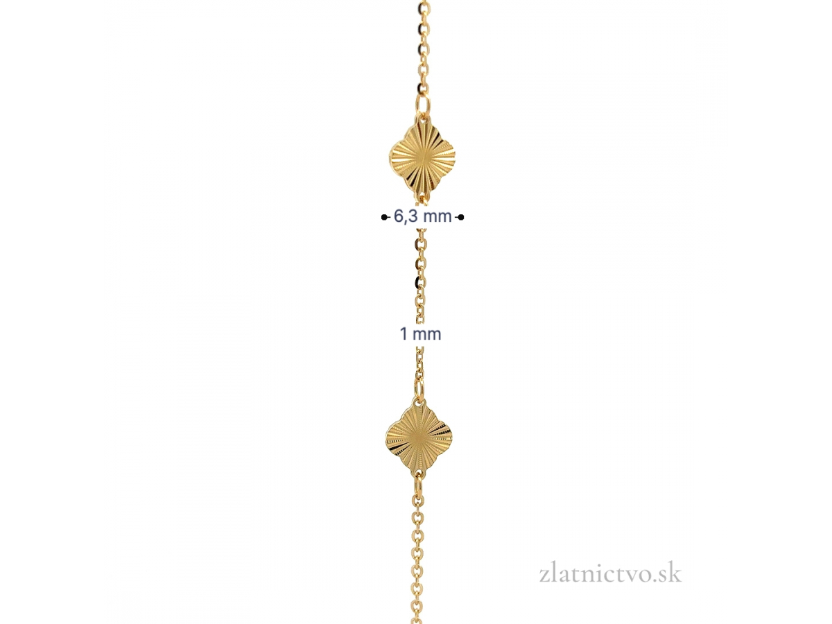 Zlatá retiazka s príveskom RSP251203