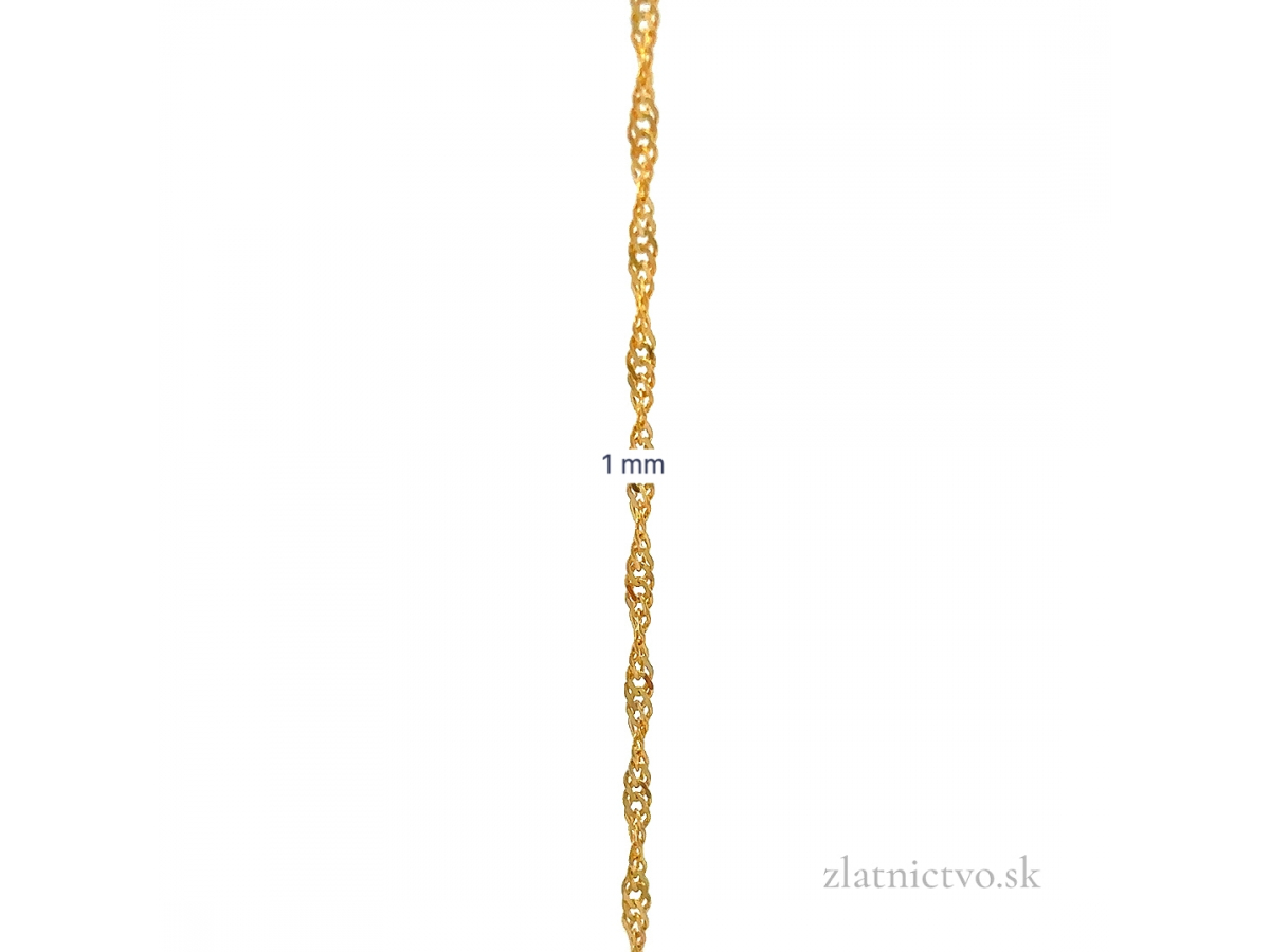 Zlatá retiazka ZR25120850