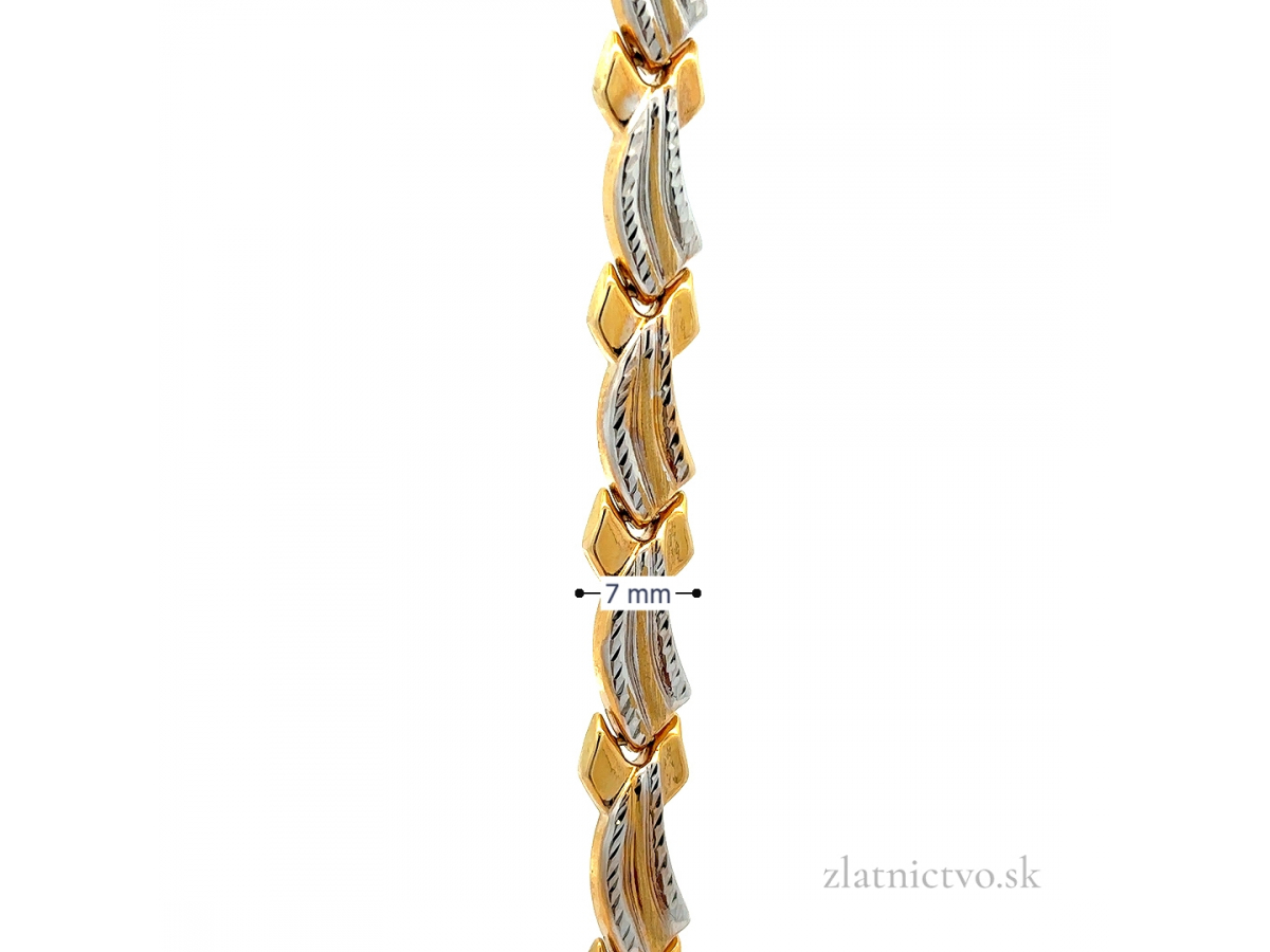 Zlatý náramok ZN260101