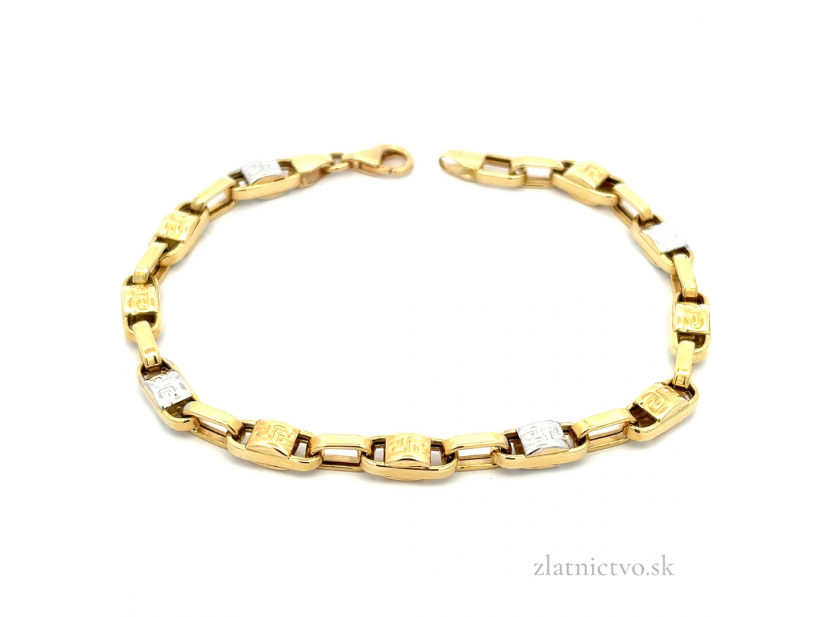 Zlatý náramok ZN260104