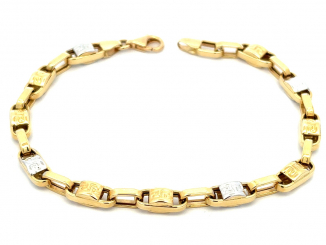 Zlatý náramok ZN260104