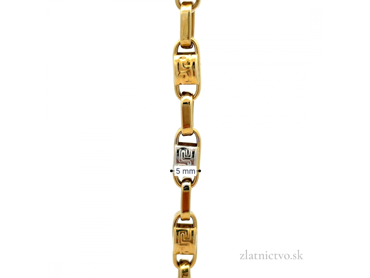Zlatý náramok ZN260104