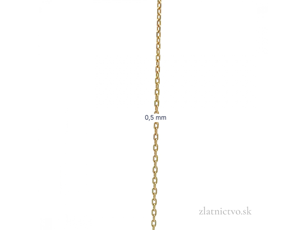 Zlatá retiazka ZR260203