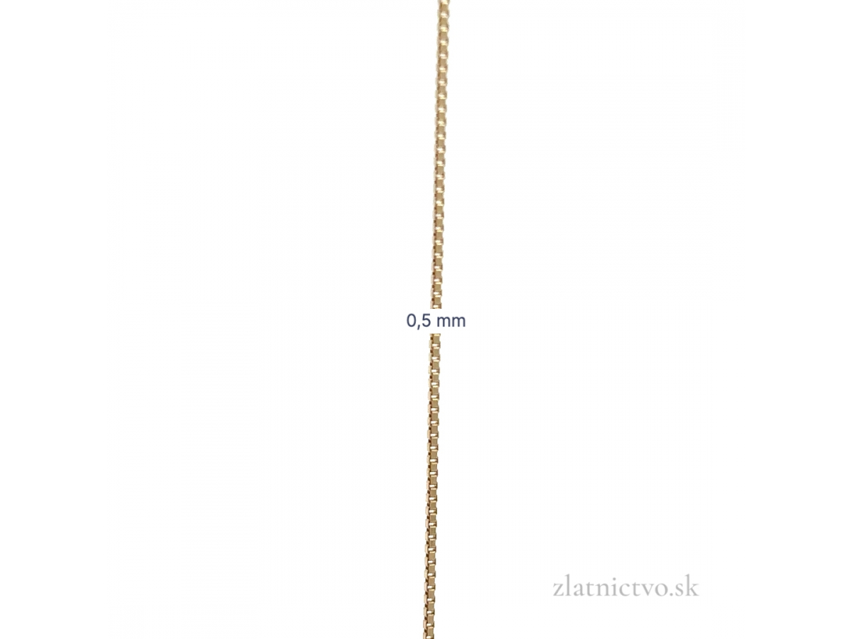 Zlatá retiazka venezia 0,5 ZR26020642