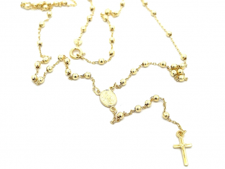 Zlatá retiazka ruženec ZR260208